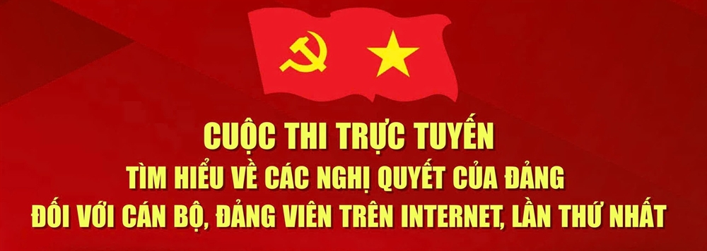 Cuộc thi trực tuyến tìm hiểu các nghị quyết của Đả