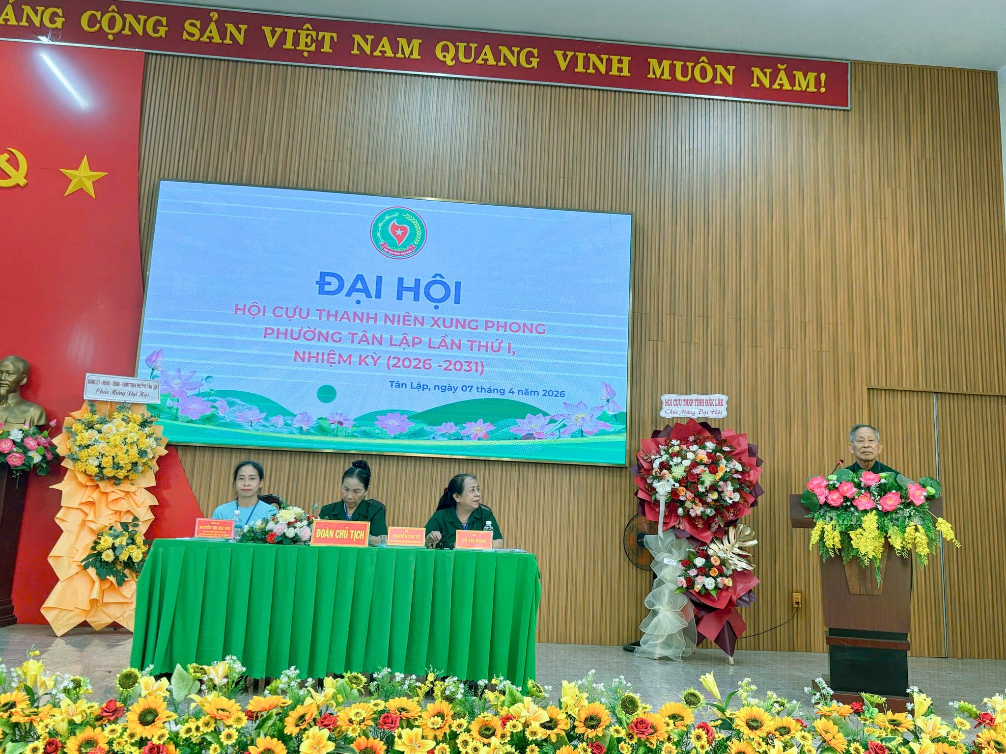 Hội Cựu Thanh niên xung phong phường Tân Lập  tổ chức Đại hội lần thứ I, nhiệm kỳ 2026–2031.