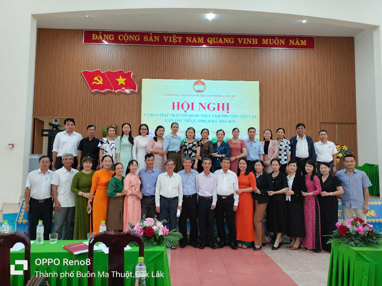 UBMTTQ VN phường Tân Lập,  tiếp tục phát huy tinh thần đoàn kết, trí tuệ tập thể, xây dựng Ủy ban MTTQ phường vững mạnh, thống nhất, hoạt động hiệu quả